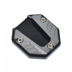 Mootorrataste tugijala pikendusjala k&uuml;lgjala pikendus jalapadja tugiplaat Mootorratta tarvikud must