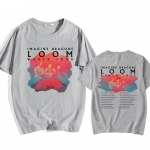Imagine Dragons Loom Tour 2025 T-s&auml;rk l&uuml;hikeste varrukatega puuvillased meeste/naiste s&auml;rgid, kvaliteetsed pehmed unisex t&auml;navar&otilde;ivad, hip-hop mood M