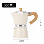 Moka kohvipottpliidile espresso valmistaja alumiinium Kuuba kohvipann Itaalia kohvimasin cappuccino latte jaoks 6 tassi/10 untsi