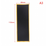 S&otilde;rmelaua vahtplastist haardeteibid s&otilde;rmede rulade jaoks libisemisvastase puidust s&otilde;rmelaua teki kleeplint Kleebised Haardeteibid must matt A5-31X98MM