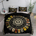 Vintage Taevane P&auml;ike Kuu Tekikomplekt King Queen Double Full Twin &Uuml;hekohaline Suurus Voodipesukomplekt EU single(135x200cm)