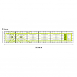 Akr&uuml;&uuml;list lapikujuline joonlaud Kahev&auml;rviline jalad Tailor Vardaga L&otilde;ikamine Teppimine DIY &Otilde;mblemine M&otilde;&otilde;teriistad Joonistusjoonlaud