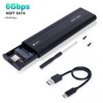 NVME M.2 pooljuhtketta v&auml;line korpus 2230/2242/2260/2280 M.2 kuni USB C 10 Gbps SSD alumiiniumkorpuse t&uuml;&uuml;p A+C M/M+B v&otilde;tme jaoks Only SATA 6Gbps