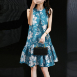 ZANZEA naiste vabaaja O-kaelusega varrukateta suvekleit S