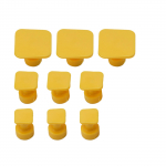 M&otilde;lkide eemaldamise t&ouml;&ouml;riistad Liimilapid M&otilde;lkide parandamise komplektid Kvaliteetsed t&otilde;mmatavad sakid M&otilde;lkide parandamine Kollane Praktiline uus k&uuml;lmik 10PCS