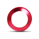 Auto Styling rooliratta embleemi dekoratiivne r&otilde;ngasr&otilde;ngas tarvikute &uuml;mbris Volkswagen VW Golf 4 5 Polo Jetta Mk6 katetele punane