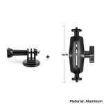 Spordikaamera kinnitus mootorratta jaoks Go Pro Hero 13 12 11 10 9 Insta 360 X4 X3 GO 3 3S jaoks, moto, jalgratta juhtraua kinnitus