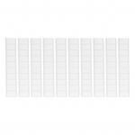 100 TK RFID sildid 54x34mm KM4Q Chip Adhesive 860?960MHZ korduvkasutatav s&otilde;idukiraamatukogu r&otilde;ivaste jaoks