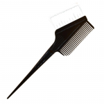 1 tk Juuksev&auml;rvimishari Kahepoolne juuksev&auml;rvi aplikaator Professionaalne juuksurikamm DIY Salongi juuksuriharja tarvikud must