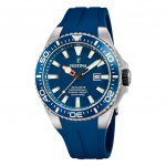 Festina The Originals Kummist Rihm Sinise Numbrilauaga Kvartskell Sukeldujale F20664-1 200M Meeste Kell sinine