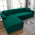 Nordic Chaise Longue elastne diivani kate &ndash; universaalne kogu hooaja padjakatte komplekt four people 235-300cm tumeroheline v&auml;rv