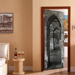 Keskkonnas&otilde;bralikud 3D-uksekleebised &ndash; isekleepuvad, veekindlad, &otilde;likindlad, saastumisvastased, saadaval on tuhandeid k&otilde;rglahutusega mustreid ja suurusi. 77*200, MT-020