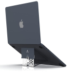 MAJEXTANDi paberist &otilde;huke MacBooki alus s&uuml;learvuti p&uuml;stik, &otilde;huke kaasaskantav ergonoomiline ventilatsioonialus, 6 k&otilde;rgust reguleeritava k&otilde;rgusega kuni &uuml;hildub s&uuml;learvutitega black