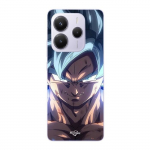 Coque - Maniacase - Xiaomi Redmi Note 14 5G - Dragon Ball Z GOKU - Souple - Noir