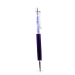 Pierres et Min&eacute;raux. Stylo min&eacute;raux Tanzanite brut Arusha, Tanzanie. Couleur violet.