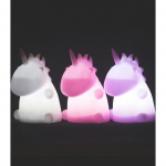Veilleuse - LICORNE - Bleu - Enfant - Pile - 9x9.5x13.5cm - 90g
