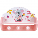 FUN HOUSE Mimi Cally Koala 713337 ETAGERE PORTEMANTEAU Dimensions : &plusmn; H. 33 x L. 46 x P. 15 cm pour enfant