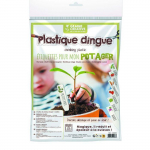 Kit Plastique dingue - &Eacute;tiquette pour potager - DIY - Blanc - Plastique dingue - &Eacute;tiquetage des plantations