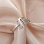 Kreeka s&uuml;mboliga geomeetrilised s&otilde;rmused naistele, matemaatikahuvilistele, roostevabast terasest, matemaatika, geomeetria s&otilde;rmused, ehted, peo kingitused