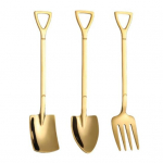 Youshengi roostevabast terasest labidas lusikas j&auml;&auml;tiselusikas mini magustoidulusikad loomingulised kujundid kohvi teelusikas kingitus k&ouml;&ouml;gi restorani peole