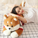 Armas pl&uuml;&uuml;sist Shiba Inu m&auml;nguasi koera nukk nukk magamispadi t&uuml;druku s&uuml;nnip&auml;evakingitus 1.3m