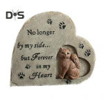 Kassipoja m&auml;lestuskivi Aia kaunistus Kassi hauakivi V&auml;ljas Kassi hauakivi Lemmiklooma m&auml;lestuskivi Kaastunde kingitus kassiomanikele Cat