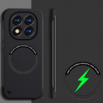 Raamita &Otilde;huke Magnetiline Telefonikott Xiaomi Poco F6 Pro X6 Redmi K70E Note 14 Pro 13 jaoks, &Uuml;hev&auml;rviline, Juhtmevaba Laadimine, P&otilde;rutuskindel, MagSafe &uuml;mbris Xiaomi Poco X6 must