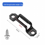 N&auml;htamatu kaks-&uuml;hes riiulipistik: Peidetud l&uuml;kandlukk kapi ja riidekapi kokkupanekuks