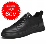 S&uuml;gisesed meeste valged k&otilde;rgendusega kingad 8cm - Korea/Briti vabaaja moekingad Size 39