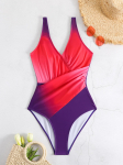Naiste Brasiilia Bikiinikomplekt Ujumisriided Halter Vest Tops Ujumistrikoo Rand Ujumiskost&uuml;&uuml;m Naiste &Uuml;hes t&uuml;kis Ujumistrikoo Seksikas Vikerkaar Rand &Uuml;hes t&uuml;kis Ujumisriided S lilla
