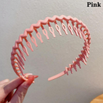 Naiste lihtsad v&auml;rvilised matthammastega juuksepaelad Katkised juuksed Viimistluspeapael v&auml;ljas Juukser&otilde;ngad Peakatted Juuste aksessuaarid roosa