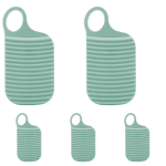 Pesulaud Kasulikud libisemisvastased kerged kaasaskantavad minisilikoonipesutarvikud 5pcs