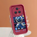 Pehme silikoonist ruudukujuline redelprintimise mustriga telefoni korpus, t&auml;iskaanega kaamera p&otilde;rutuskindel kummist &uuml;mbris Huawei Honori jaoks Honor 20I tumepunast v&auml;rvi