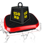 220V/110V 150KG/330lb Treening Fitness &otilde;huke vibratsioonimasin Body Trainer Platformody Shaper Exercise Fitness Trainer