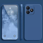 &Uuml;mbris Realme C75 C61 C63 C51 C53 C67 C55 10 11 12 13 Plus 14 Realme Note 50 60 GT 6T 7 Pro p&otilde;rutuskindel kate Realme GT 6T sinine
