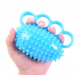 Finger Grip Ball Massaaž Taastuskoolitus Eakate Treening Pallik&auml;si sinine