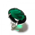 Chrome Diopside Handmade 925 Sterling Silver Jewelry Ring Size 7 c7d44
