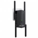 3000Mbps traadita WiFi kordaja Wi-fi 6 signaali v&otilde;imendi kaheribaline 2.4/5Ghz WiFi laiendaja ruuter pikaulatuslik v&otilde;imendi kodu kontorisse eu plug must
