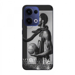 Coque de t&eacute;l&eacute;phone - Maniacase - Oppo Reno 13 5G - Silicone - Noir - Kobe Bryant NBA