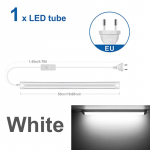 25W LED Poevalgusti 50CM 1.64FT T8 LED Toru &Uuml;hendatav Alumiiniumist Ribavalgusti &Otilde;ppimiseks Garaaž T&ouml;&ouml;laud Lao Kapi Valgustus