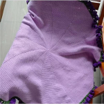 Roosi Lillekimp Tekk DIY Komplekt Piima Puuvillane L&otilde;ng K&auml;sitsi Kudumine Tekk Loov Kingitus Parimatele S&otilde;pradele Hubane Viske Tekk 100 x 100cm