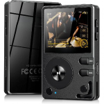 HiFi MP3-m&auml;ngija Bluetoothiga, kadudeta DSD DAC Flac, k&otilde;rge eraldusv&otilde;imega muusikapleier, kaasaskantav helipleier 64 GB m&auml;lukaardiga, toetab kuni 256