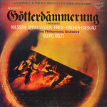 LP plaat WAGNER VIENNA PHILHARMONIC ORCHEST Gotterdammerung Highlights SLC3013 LONDON 1970 Jaapan Klassikaline Kasutatud