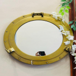 Mereline alumiiniumist illuminaatori peegel Laeva seina dekoratsioon vannituppa, magamistuppa Kodu dekoratsioon Sissekolimiskingitus Ainulaadne kingitus 30.48 cm