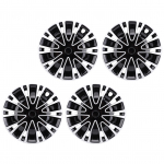 4TK 16-tolline Ratta Rummu Kate Universaalne Kl&otilde;psatav ABS Ilukilbid R16 Rummu Kapslid Komplekt Autodele Veoautole Maasturile