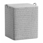 Eriti suur 220-liitrine riidest hoiukast tekkide, voodipesu, riiete ja aluspesu jaoks &ndash; kaasaskantav ja kerge, t&otilde;mblukkude ja k&auml;epidemetega, h&otilde;lpsasti kaasaskantav 110 liters