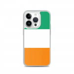 Coque iPhone &ndash; iPhone 14 Pro &ndash; Drapeau C&ocirc;te d'Ivoire &ndash; Supp &ndash; Mitmev&auml;rviline &ndash; Vertikaalne