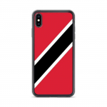Coque iPhone &ndash; Mitmev&auml;rviline &ndash; Drapeau Trinit&eacute;-et-Tobago &ndash; Supp &ndash; Silikoon &ndash; Vertikaalne