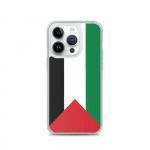 Coque iPhone &ndash; Palestiina &ndash; Drapeau &ndash; Souple &ndash; Mitmev&auml;rviline &ndash; &Uuml;hilduv iPhone 14 Pro