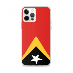 Coque T&eacute;lephone Drapeau Timor oriental &ndash; iPhone 12 Pro Max